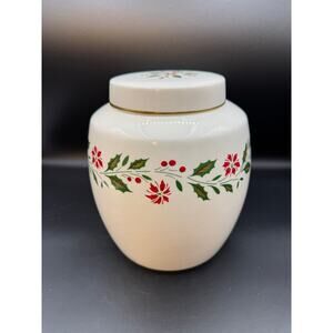 Royal Daulton Holly Cookie Jar